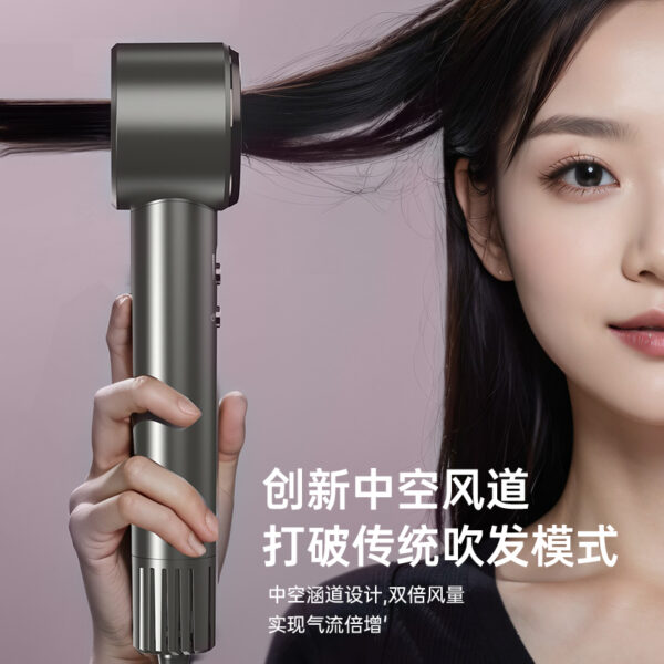 High-speed hair dryer source factory cross-border hair salon big wind ion hair care new intelligent bladeless hollow foreign trade electric hair dryer - Image 11