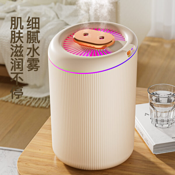 Humidifier factory direct sales large capacity household uSB double spray office air purification foreign trade humidifier - Image 4