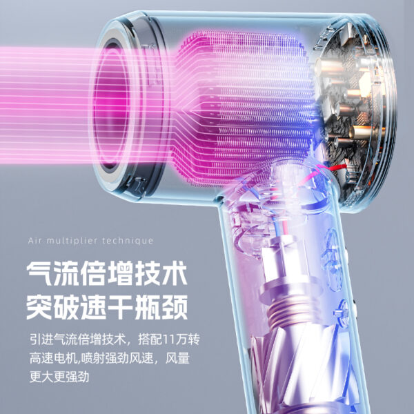 High speed hair dryer factory direct sale household high wind constant temperature hair care salon high power hair dryer cross-border hair dryer - Image 9