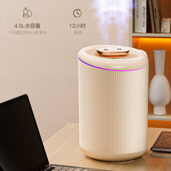 Humidifier factory direct sales large capacity household uSB double spray office air purification foreign trade humidifier - Image 6