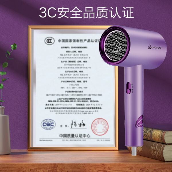 Hair dryer factory direct sales household high wind power blue light constant temperature hair care salon high power hotel special hair dryer - Image 2