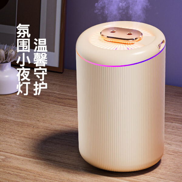 Humidifier factory direct sales large capacity household uSB double spray office air purification foreign trade humidifier - Image 8